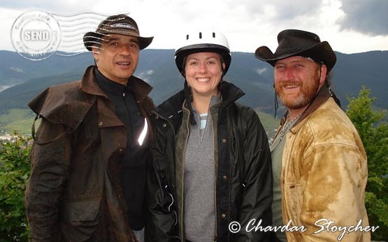 People on horseback riding  tours