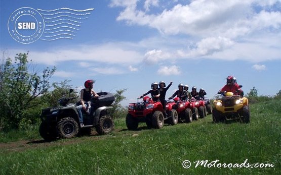 People on tours - ATV adventure