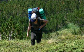 People on  trekking tours