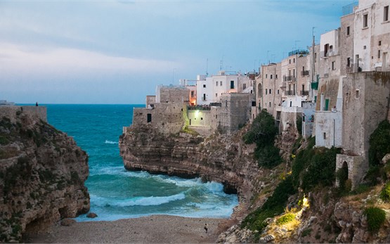 Polignano a Mare Bari, Italien