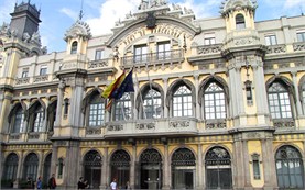 Port of Barcelona building