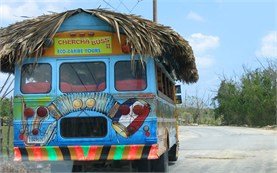 Punta Cana - Touristenbus