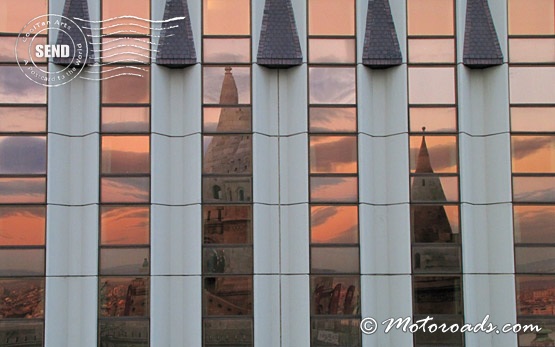 Reflection - Battlements and Turrets - Castle Hill