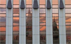 Reflection - Battlements and Turrets - Castle Hill