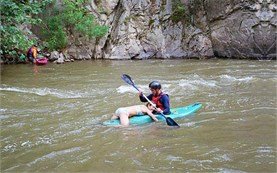 Rescue kayak 