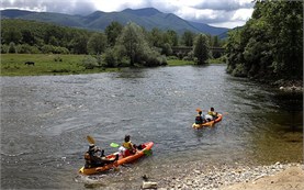 River kayaking in Greece