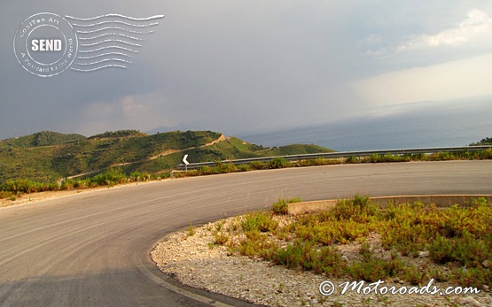 Serpentine road - Albania