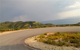 Serpentine road - Albania