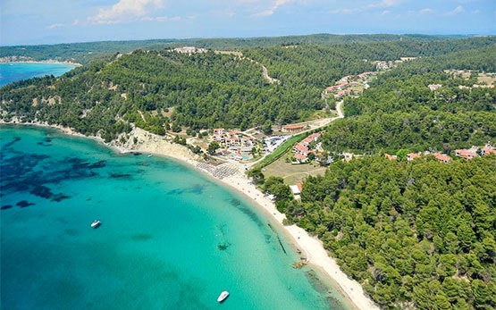 Siviri - foto aérea, Halkidiki