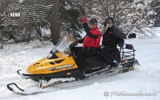 Snomobiling in Bansko