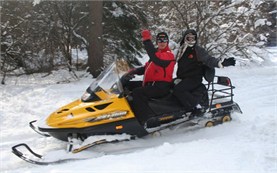 Snomobiling in Bansko