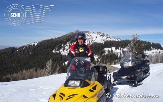 Snowmobile hire in Borovets