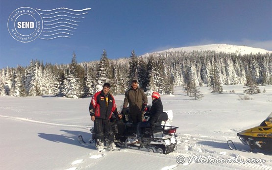 Snowmobile tours in Borovets