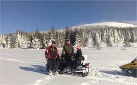 Snowmobile tours in Borovets