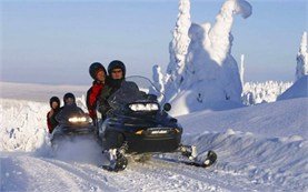 Snowmobile tours in Bulgaria