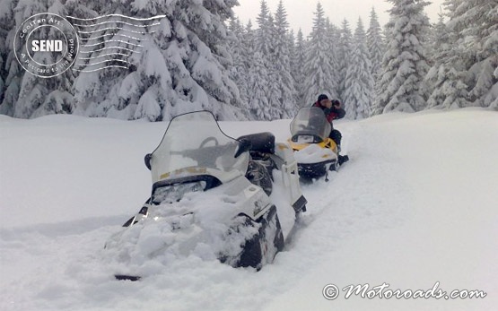Туры на снегоходах в Болгарии