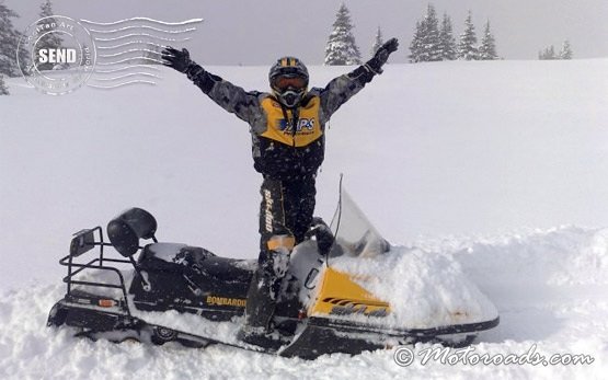 Snowmobiling adventures in Borovets