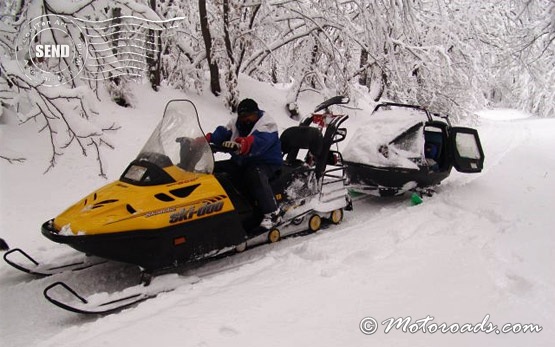 Snowmobiling and guided tours in Borovets