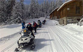 Snowmobiling tours in Europe