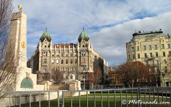 Soviet monument in Budapest