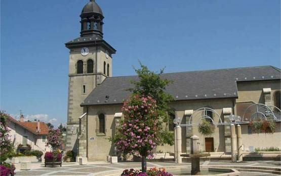 Ville-la-Grand Франция - Église Saint-Mammès 