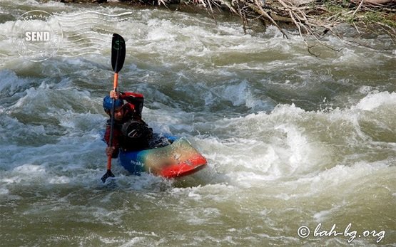 White water kayaking