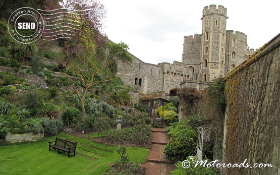 Windsor castle - the wall