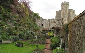 Windsor castle - the wall