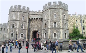 Windsor catle - Front gate