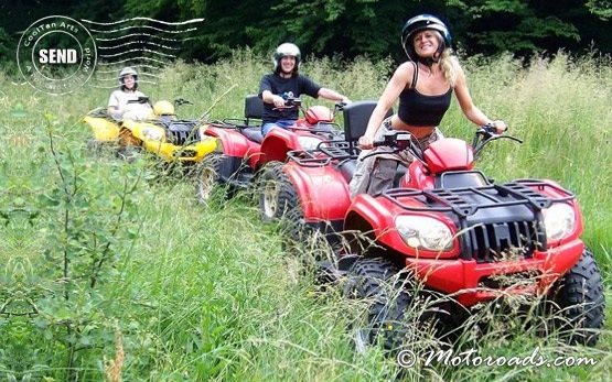 Women ATV tours in Bulgaria