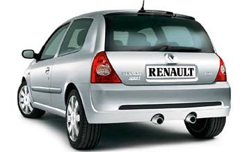 Vista posterior » 2005 Renault Clio