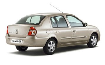 Vista posterior » 2007 Renault Symbol