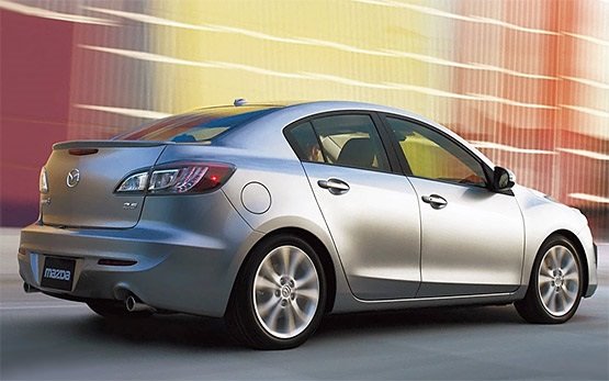 Rear view » 2010 Mazda 3 Sedan