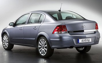 Поглед отзад » 2008 Опел Астра Седан 1.6 LS