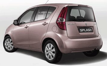 Rear view » 2009 Suzuki Splash 1.2