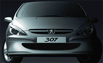 Вид спереди » 2004 Пежо 307