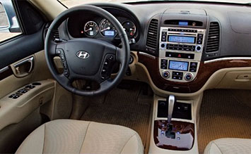 Салон » 2009 Хундай Санта Фе 2.2 TDI