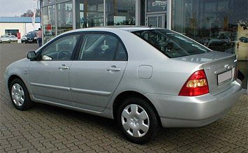 Vista lateral » 2005 Toyota Corolla