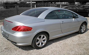 Vista lateral » 2006 Peugeot 307 Convertible