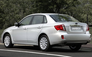 Side view » 2008 Subaru Impreza 2.5i