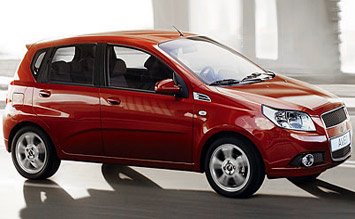 Side view » 2009 Chevrolet Aveo Hatchback