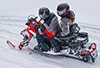 2-Up snowmobiles for rent