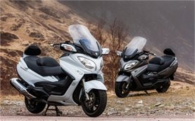 Suzuki Burgman 650 скутер под наем в Париж